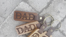Load and play video in Gallery viewer, Father’s Day keychain
